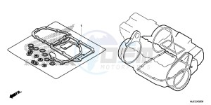 CB650FAE CB650FA 2ED drawing GASKET KIT B