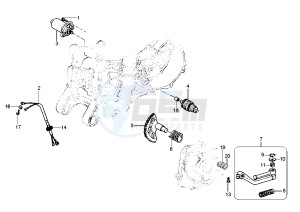 Zip 50 4T drawing Starting motor