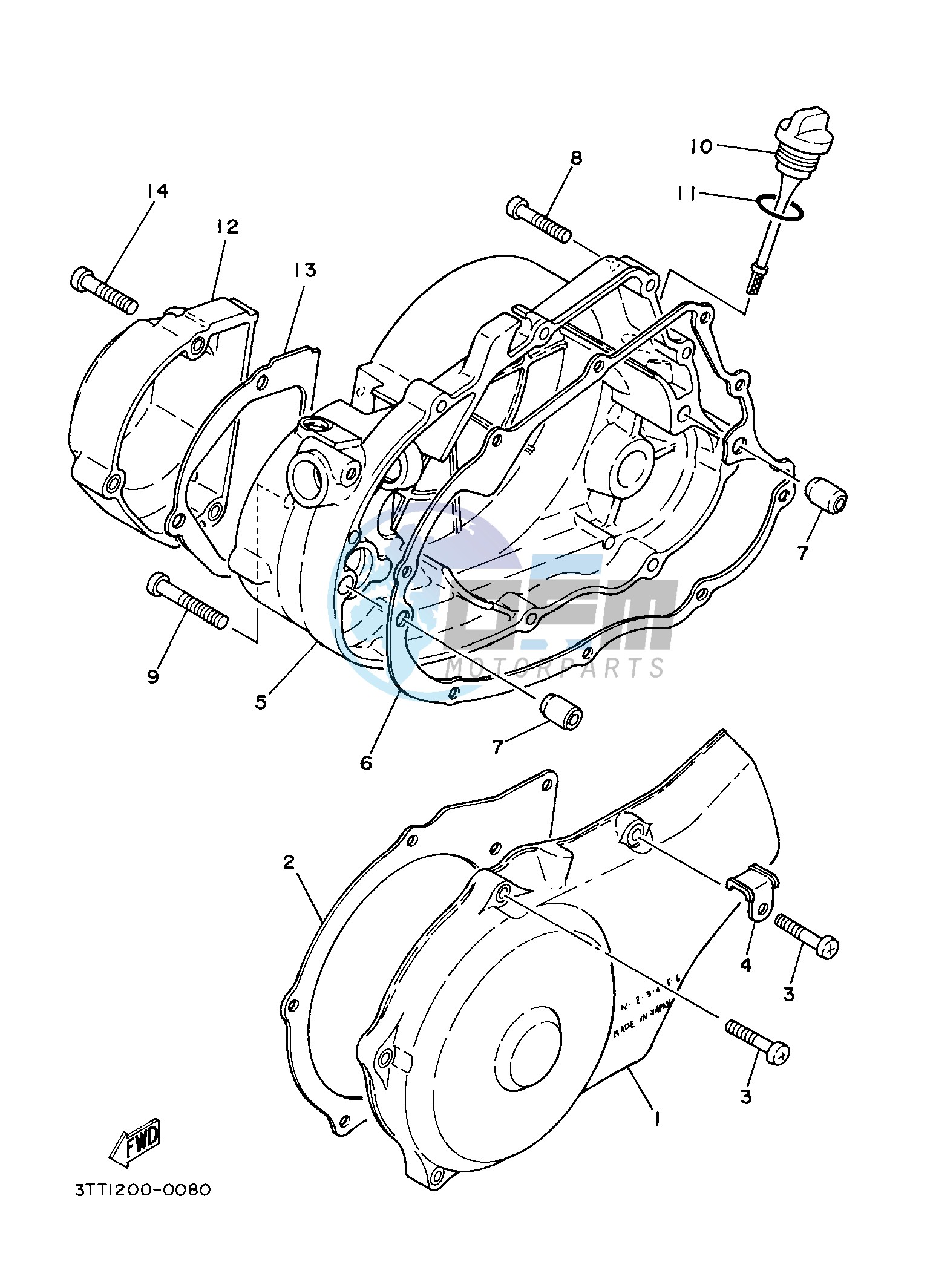 CRANKCASE COVER 1