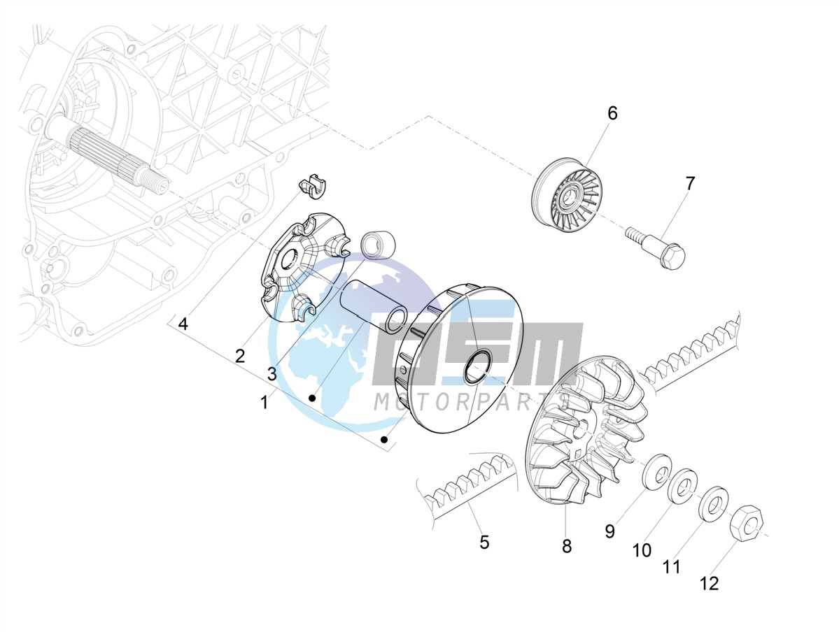 Driving pulley