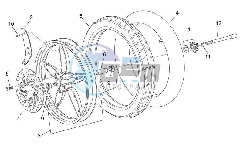 Front wheel