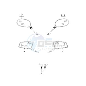 GEOPOLIS 250SC EU drawing MIRRORS