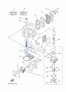 40XMHL drawing REPAIR-KIT-1