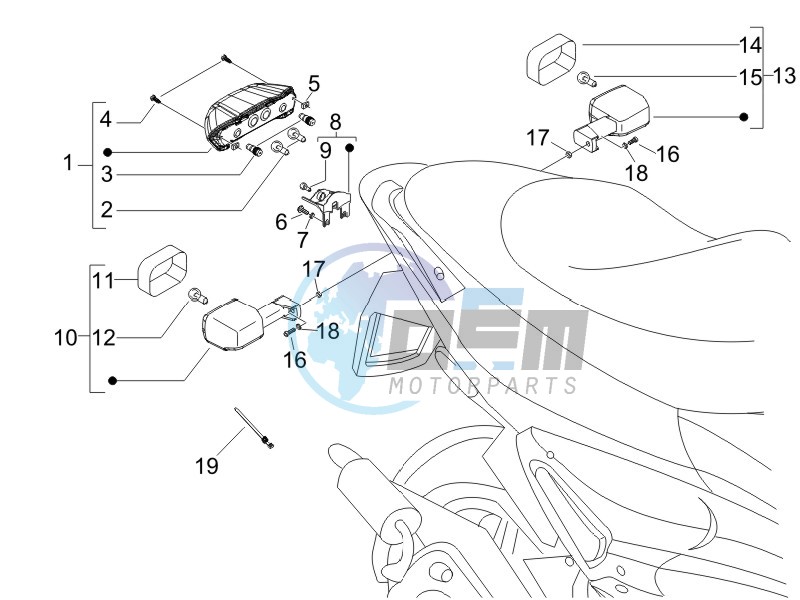 Tail light - Turn signal lamps