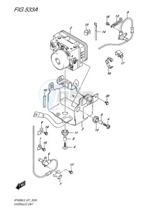 SFV 650 ABS GLADIUS EU drawing HYDRAULIC UNIT