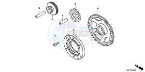 FJS600AB SilverWing ED drawing STARTING CLUTCH