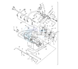 FZ6 FAZER S2 ABS 600 drawing THROTTLE BODY