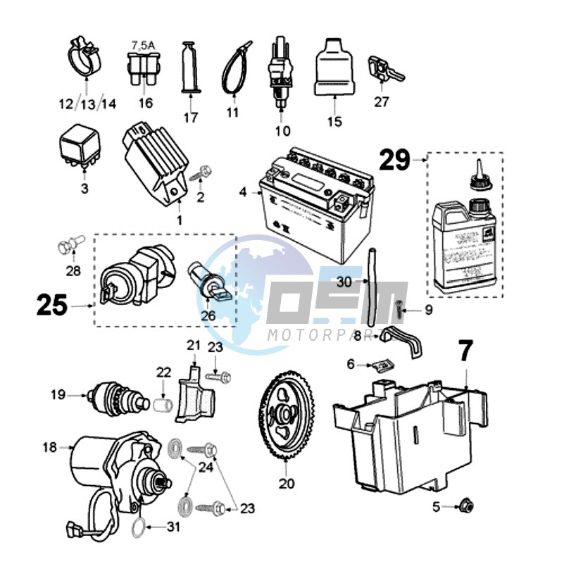 ELECTRIC PART SOVEREP SLOT