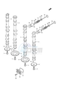 DF 200 drawing Camshaft