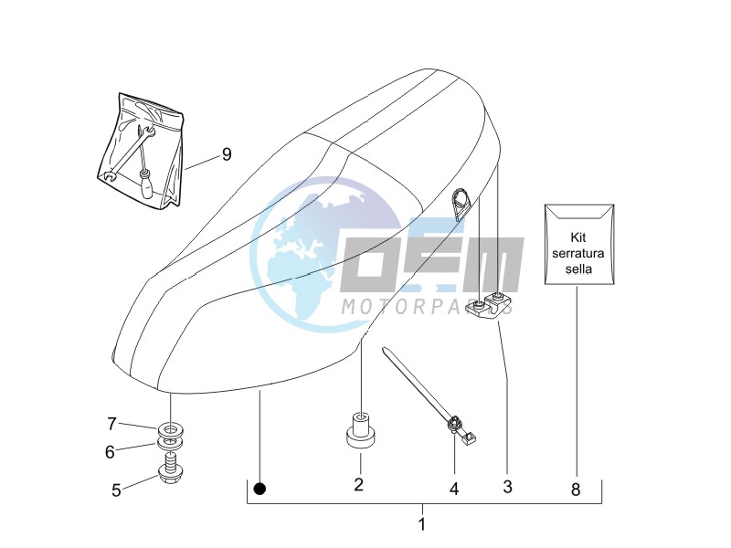 Saddle/seats