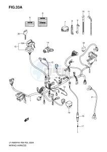 LT-A500F (P28-P33) drawing WIRING HARNESS (MODEL K6 K7)