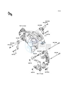 1400GTR_ABS ZG1400CDF FR GB XX (EU ME A(FRICA) drawing Engine Mount