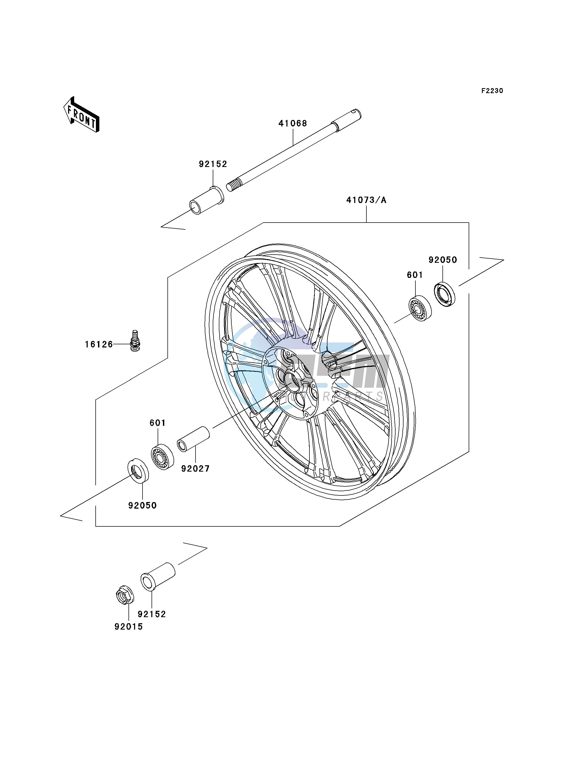 FRONT WHEEL