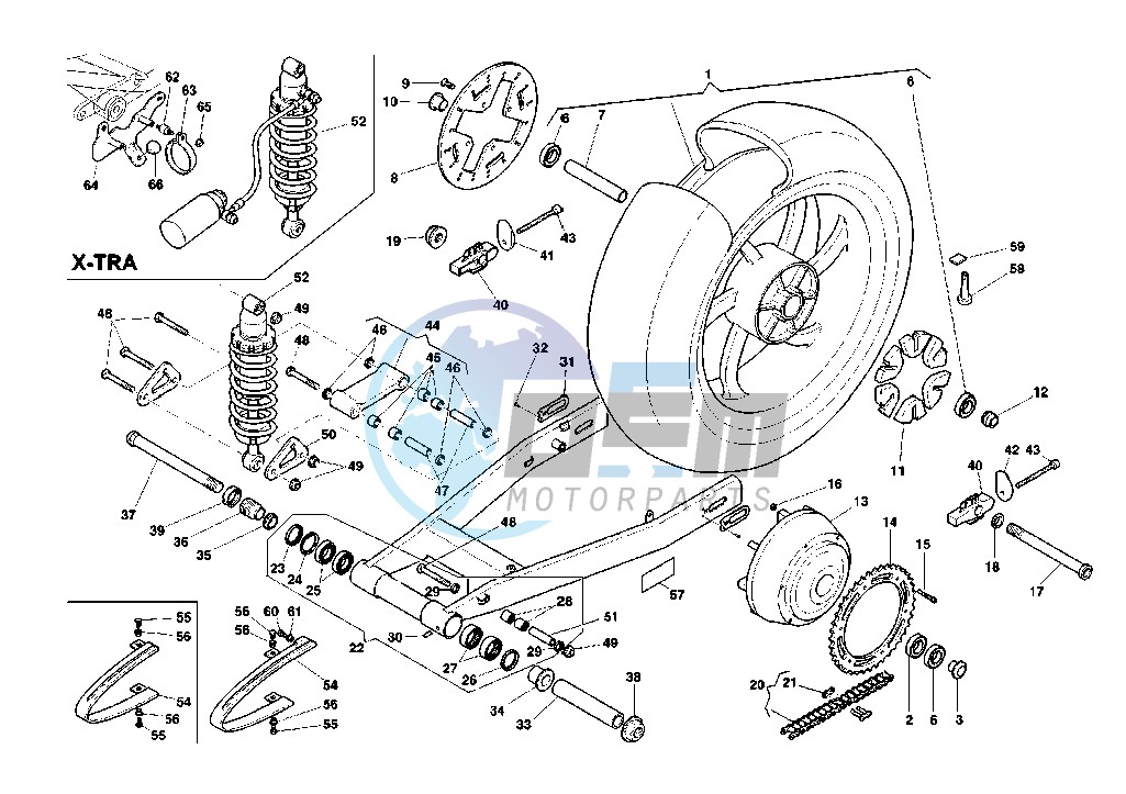 REAR SWING ARM