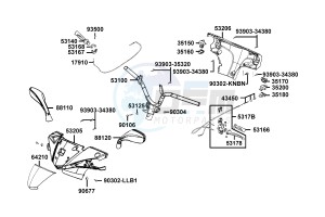 VP 50 drawing Handle Steering - Handle Cover