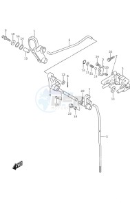 DF 25A drawing Clutch Rod