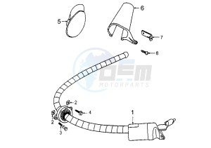 ELYSEO - 125 cc drawing ANTITHEFT