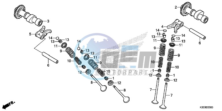 CAMSHAFT/ VALVE