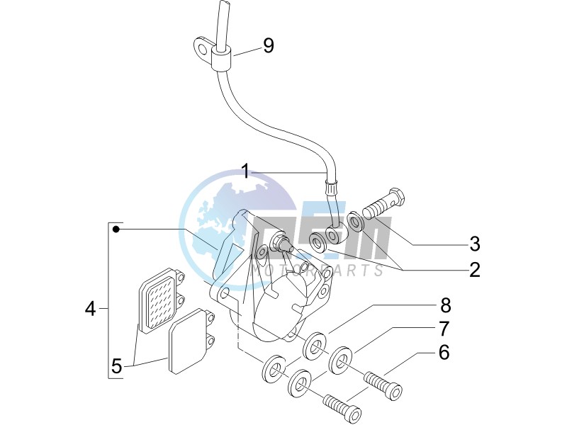 Brakes hose  - Calipers