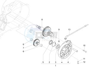 Liberty iGet 50 4T 3V (NAFTA) drawing Reduction unit