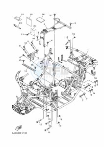 YXZ1000ET YXZ1000R SS (BASU) drawing FRAME