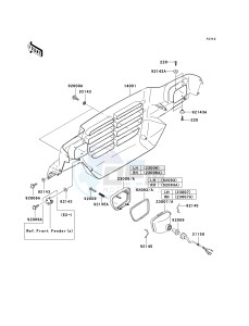 KAF 620 E [MULE 3010 4X4] (E1-E5) [MULE 3010 4X4] drawing HEADLIGHT-- S- -