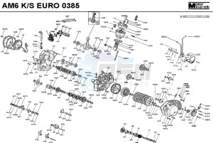 AM 6 ENGINE 50 drawing MOTORF