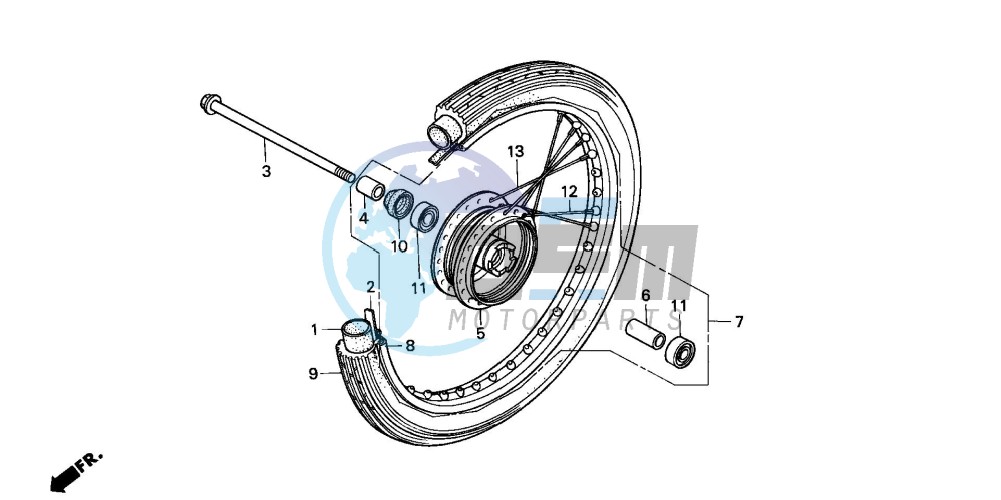 FRONT WHEEL