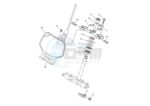 YZ 85 drawing STEERING