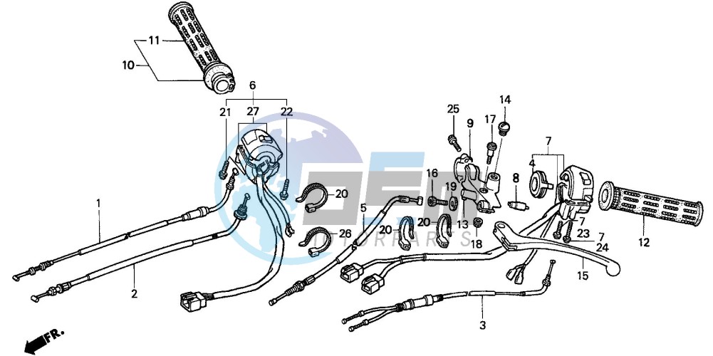 SWITCH/CABLE/HANDLE LEVER