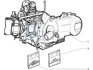 Oregon 250 drawing Engine assembly