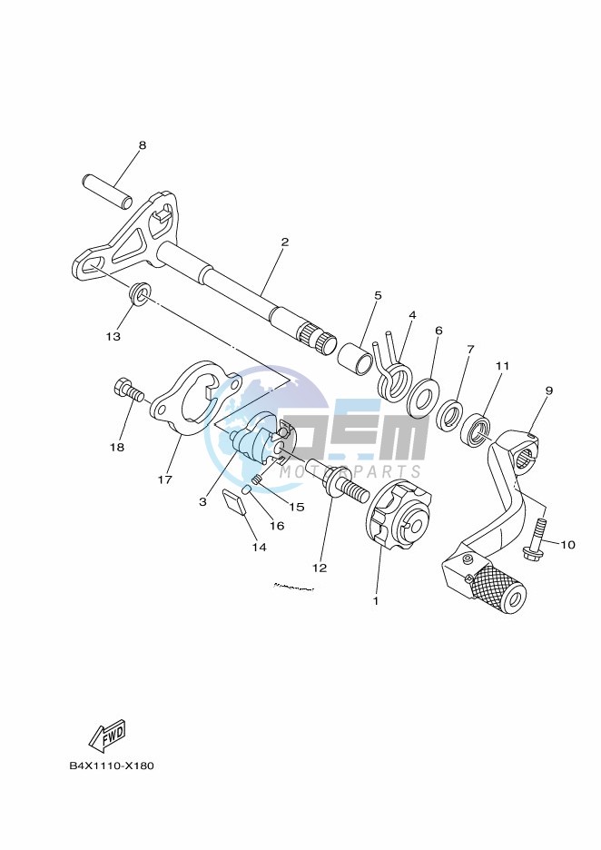 SHIFT SHAFT