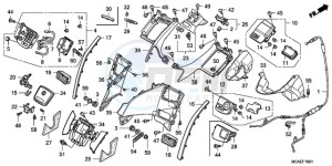 GL18009 Europe Direct - (ED / AB NAV) drawing SHELTER (AIRBAG)