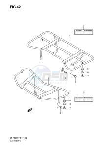 LT-F250 (E17) drawing CARRIER