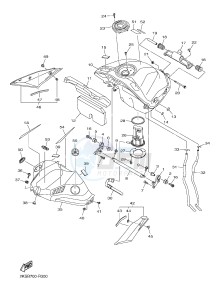 YZF-R1M 998 R4 (2KSE) drawing FUEL TANK