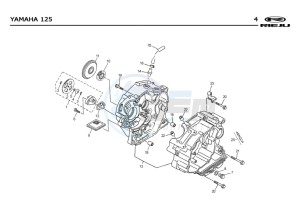 RS2-125-NACKED-RED drawing CRANKSHAFT CARTER  EURO2