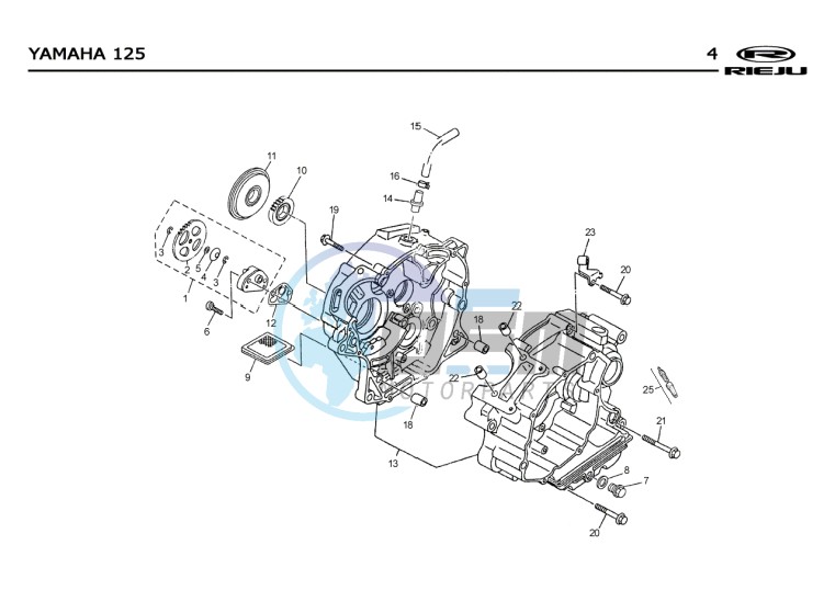 CRANKSHAFT CARTER  EURO2