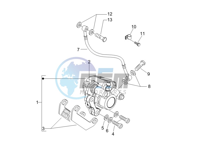 Brakes pipes - Calipers