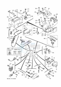 YFM700R (BCXR) drawing ELECTRICAL 1