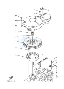 F40BETL drawing GENERATOR