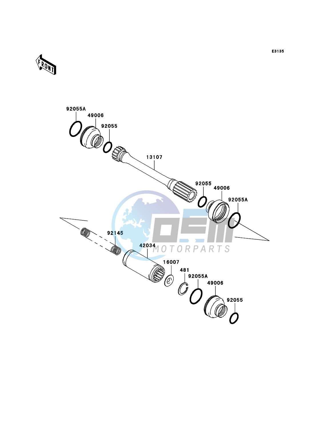 Drive Shaft-Propeller