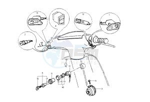 Zip 50 drawing Handlebar Switch