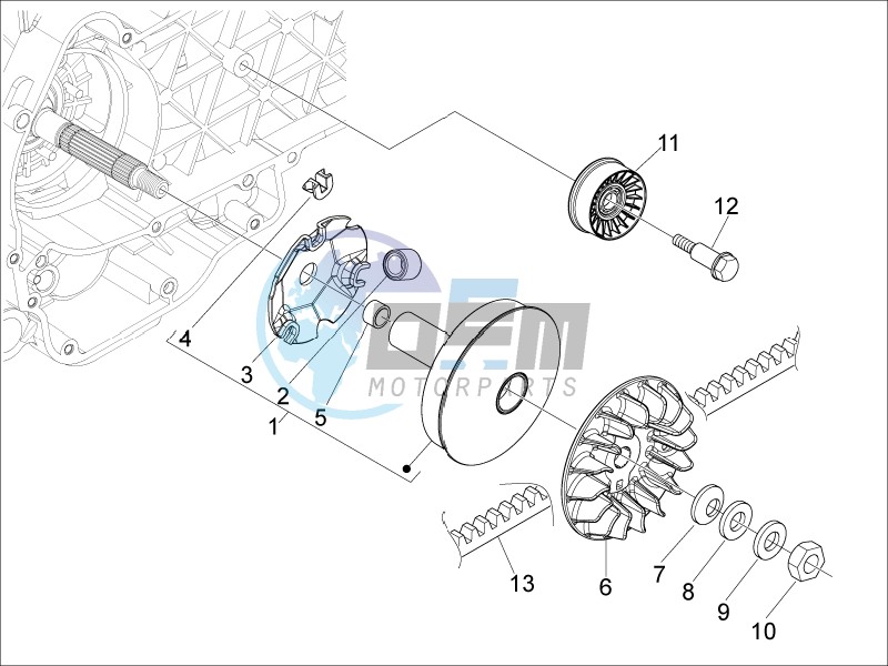 Driving pulley