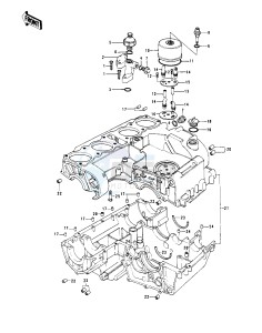 KZ 1000 C [POLICE 1000] (C1-C1A) [POLICE 1000] drawing CRANKCASE_BREATHER COVER -- 78 C1_C1A- -