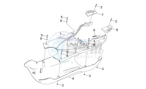 Sonic 50 H2O drawing Central body - Panel