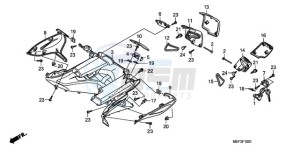 FJS400D9 F / CMF 2F drawing INNER BOX (FJS400D9/FJS40 0A)