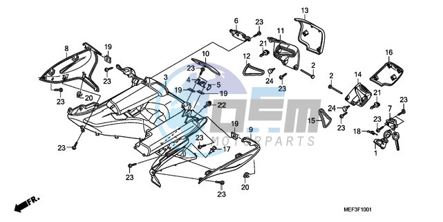 INNER BOX (FJS400D9/FJS40 0A)