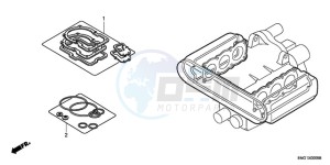 GL18009 Korea - (KO / AB) drawing GASKET KIT A