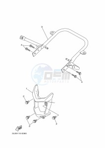 YFM700R (BCXR) drawing GUARD