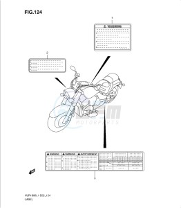 VLR1800 drawing LABEL (VLR1800UFL1 E19)